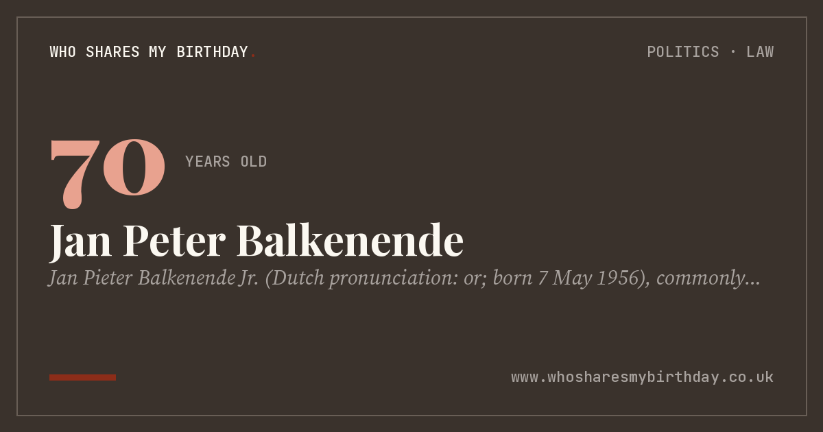 Jan Peter Balkenende