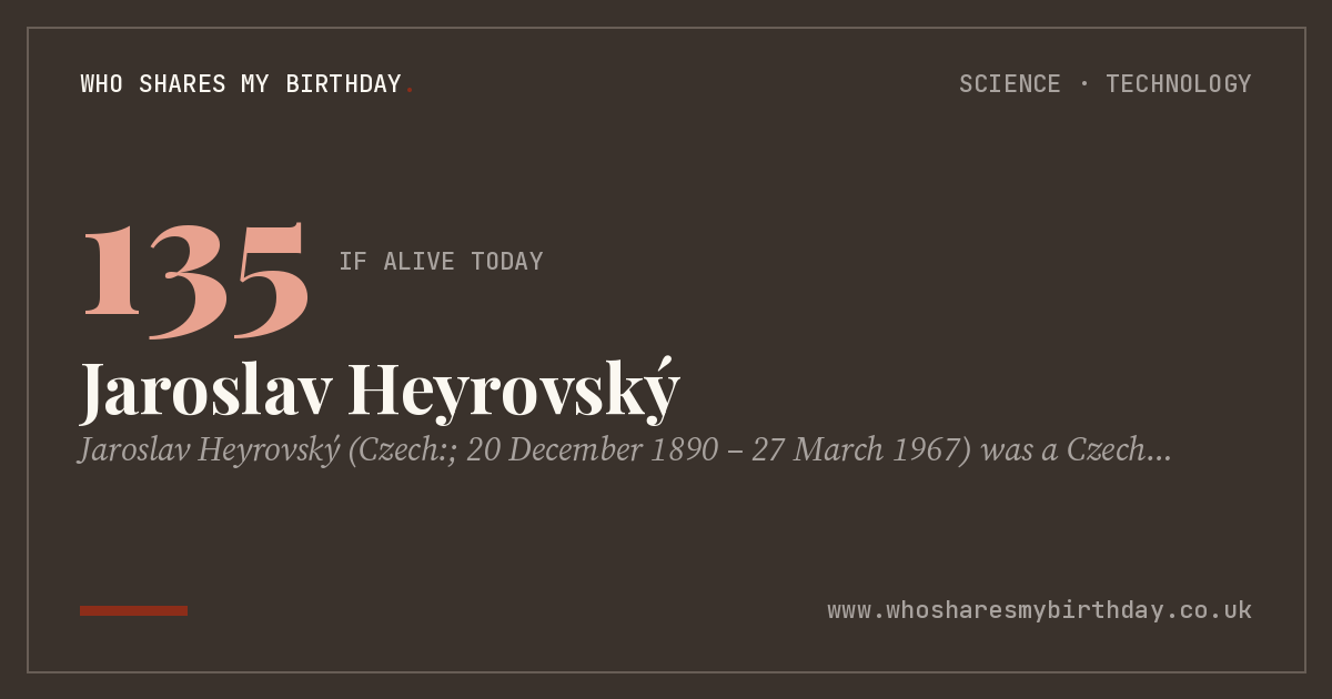 Jaroslav Heyrovský