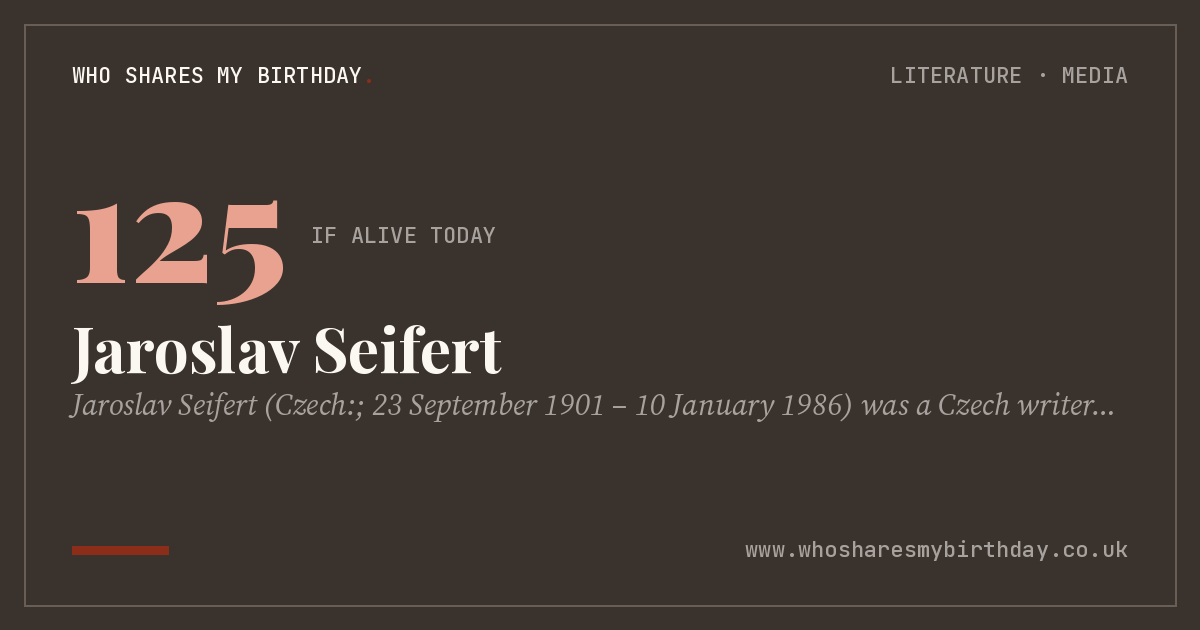 Jaroslav Seifert
