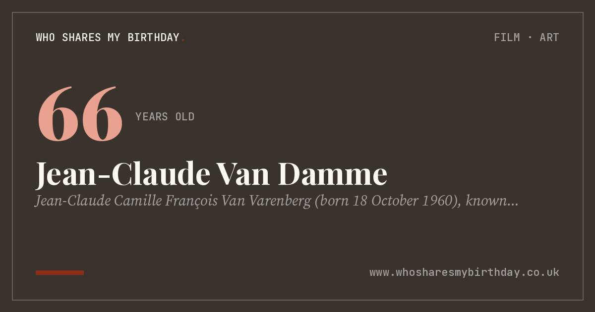 Jean-Claude Van Damme