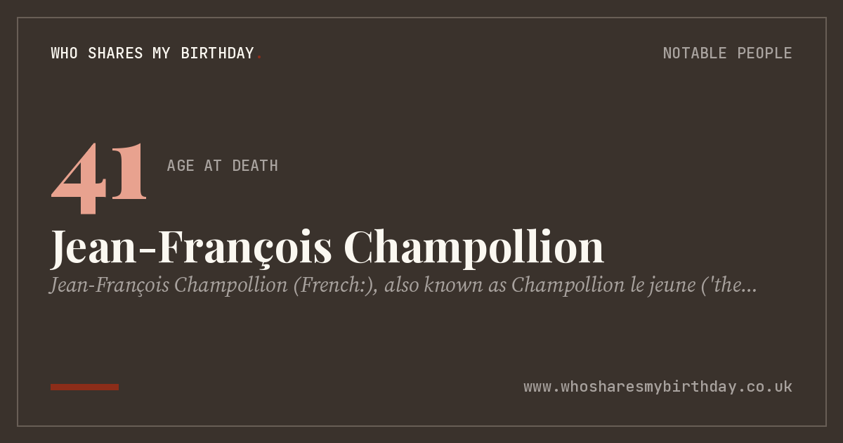 Jean-François Champollion