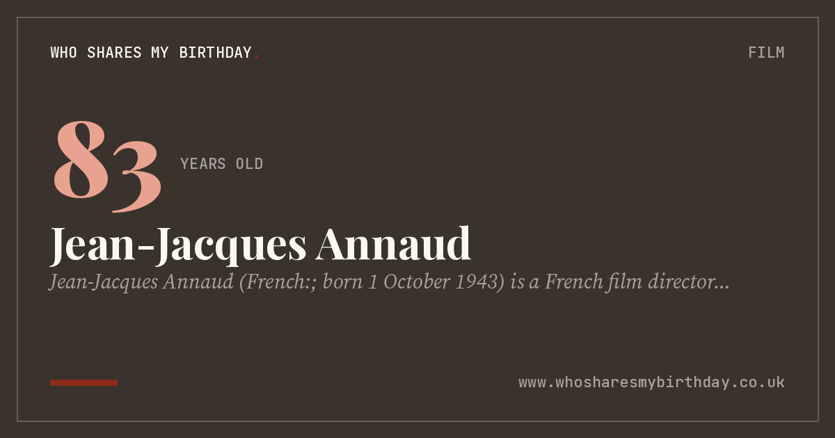 Jean-Jacques Annaud