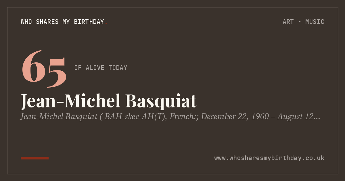 Jean-Michel Basquiat