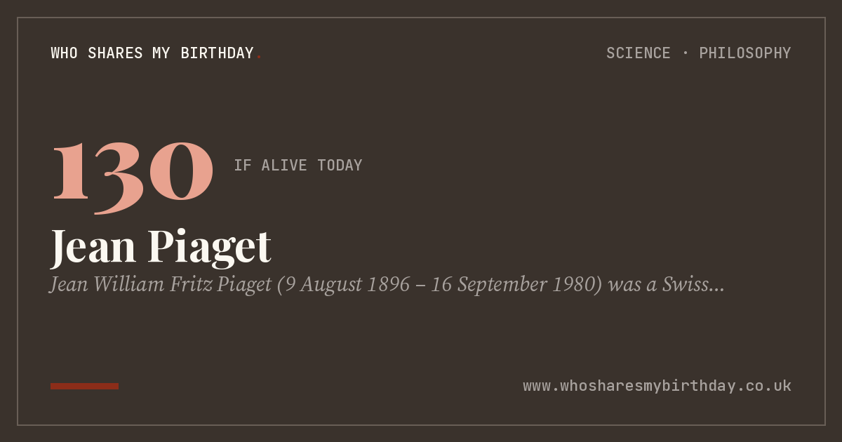 Jean Piaget