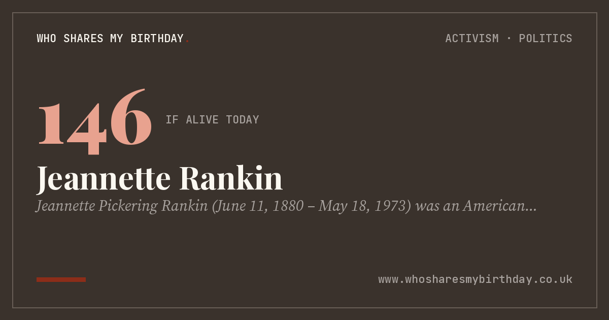 Jeannette Rankin