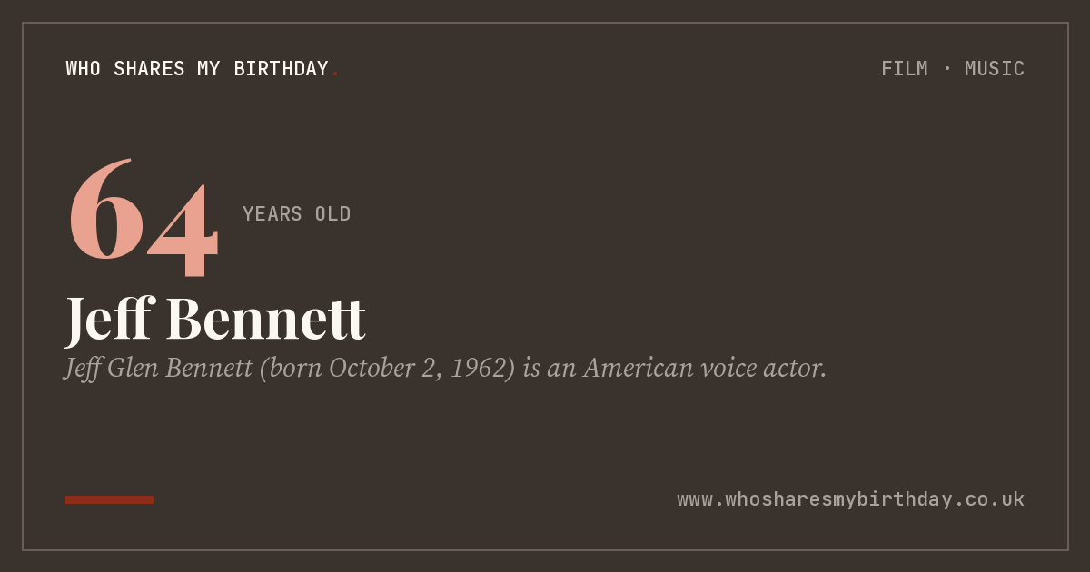 Jeff Bennett