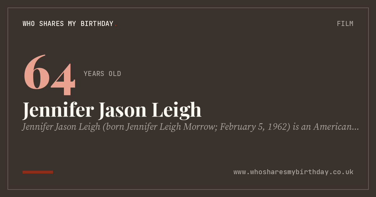 Jennifer Jason Leigh