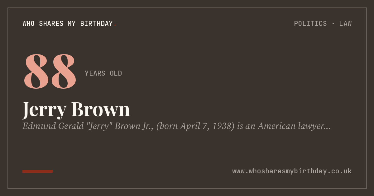 Jerry Brown