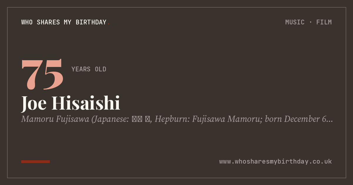 Joe Hisaishi