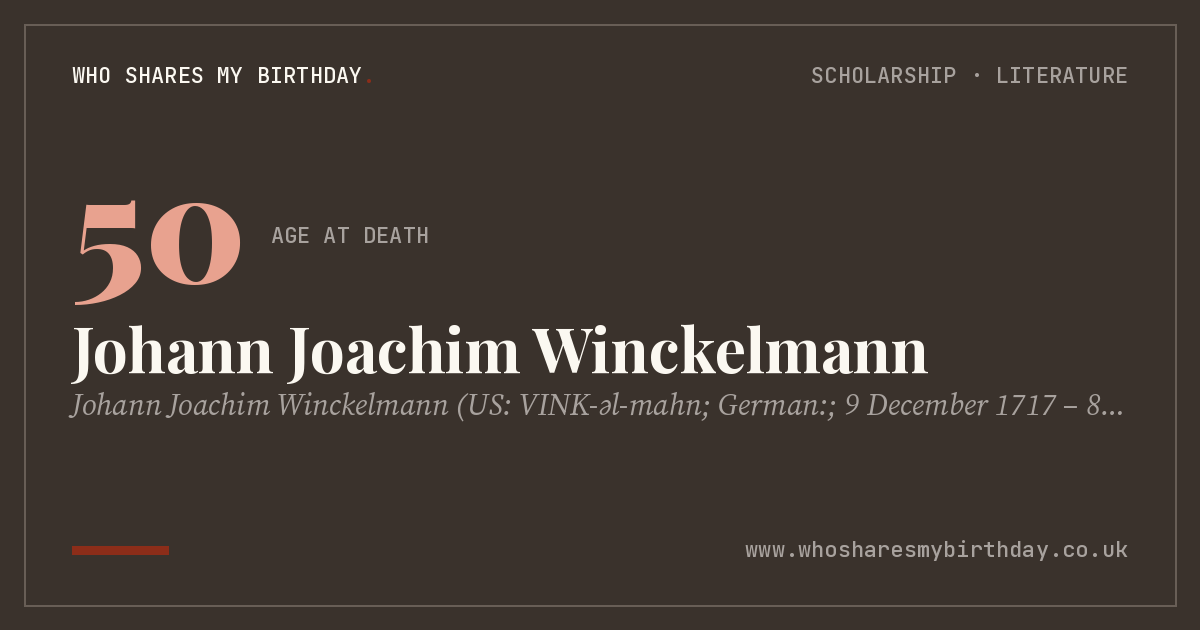 Johann Joachim Winckelmann