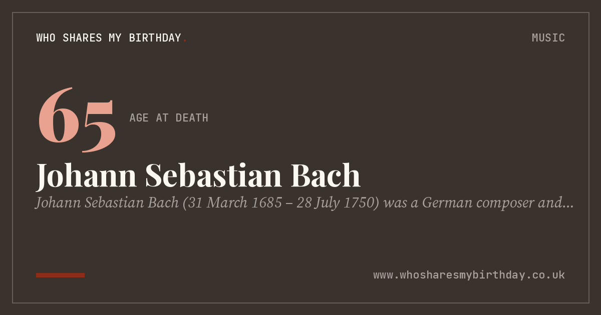 Johann Sebastian Bach