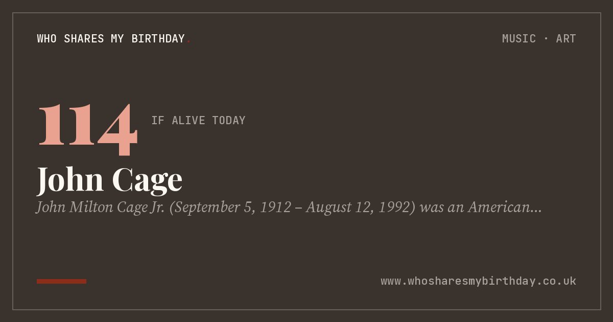 John Cage
