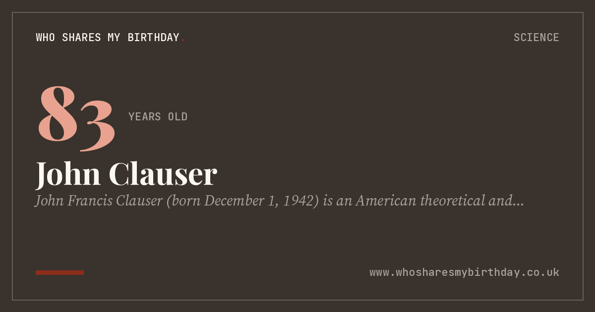 John Clauser