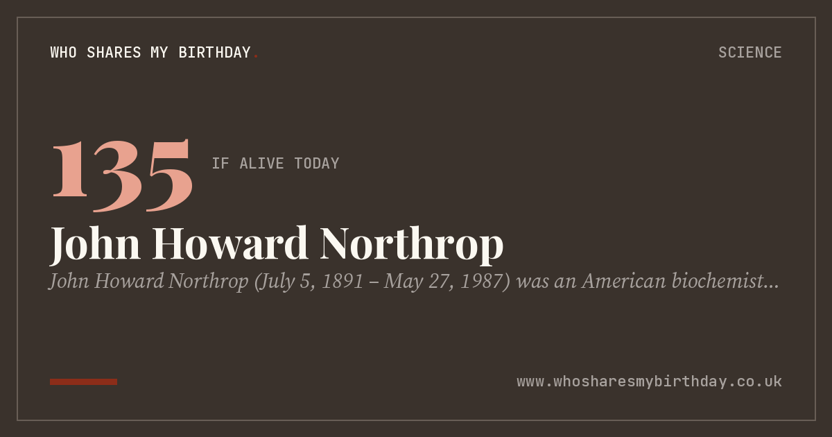 John Howard Northrop