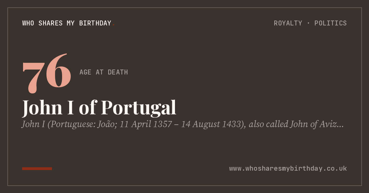 John I of Portugal