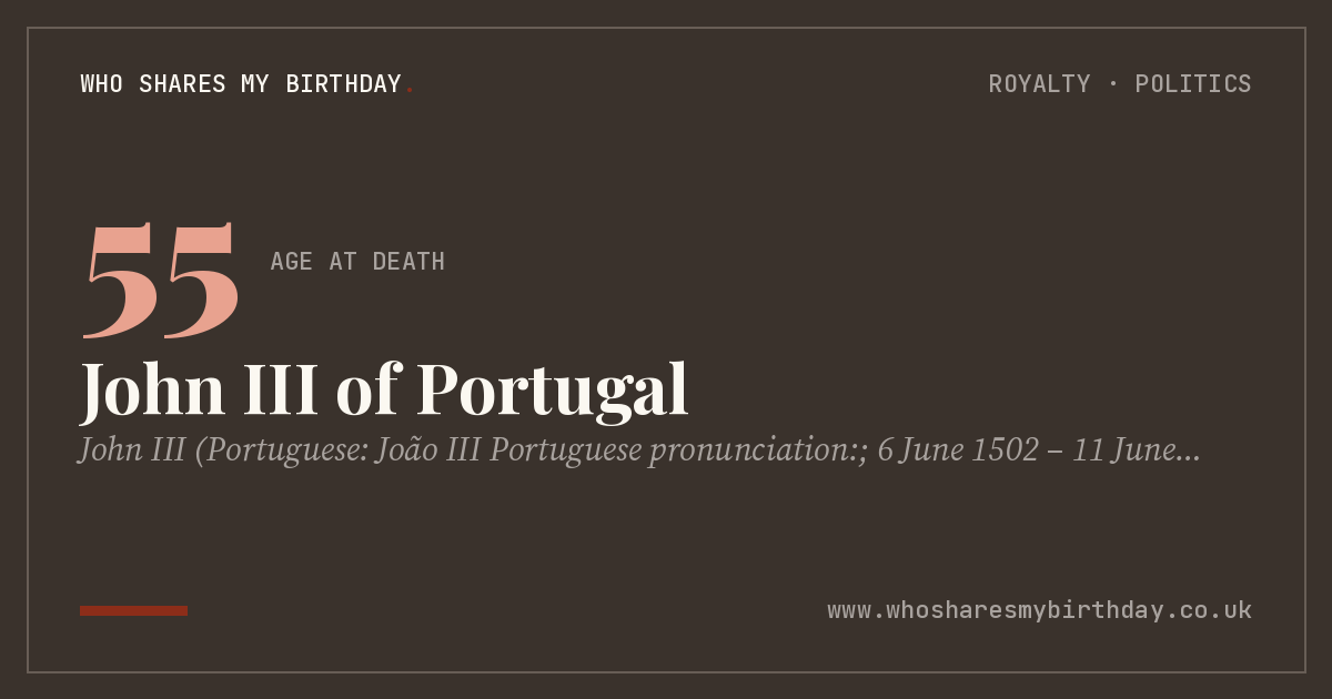John III of Portugal