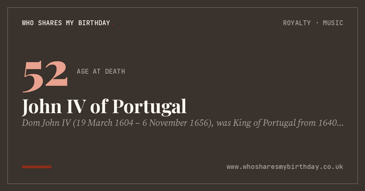 John IV of Portugal