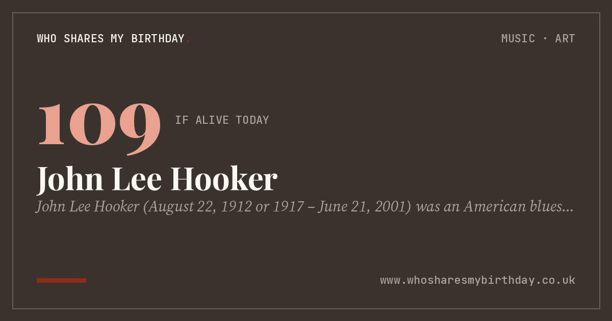 John Lee Hooker