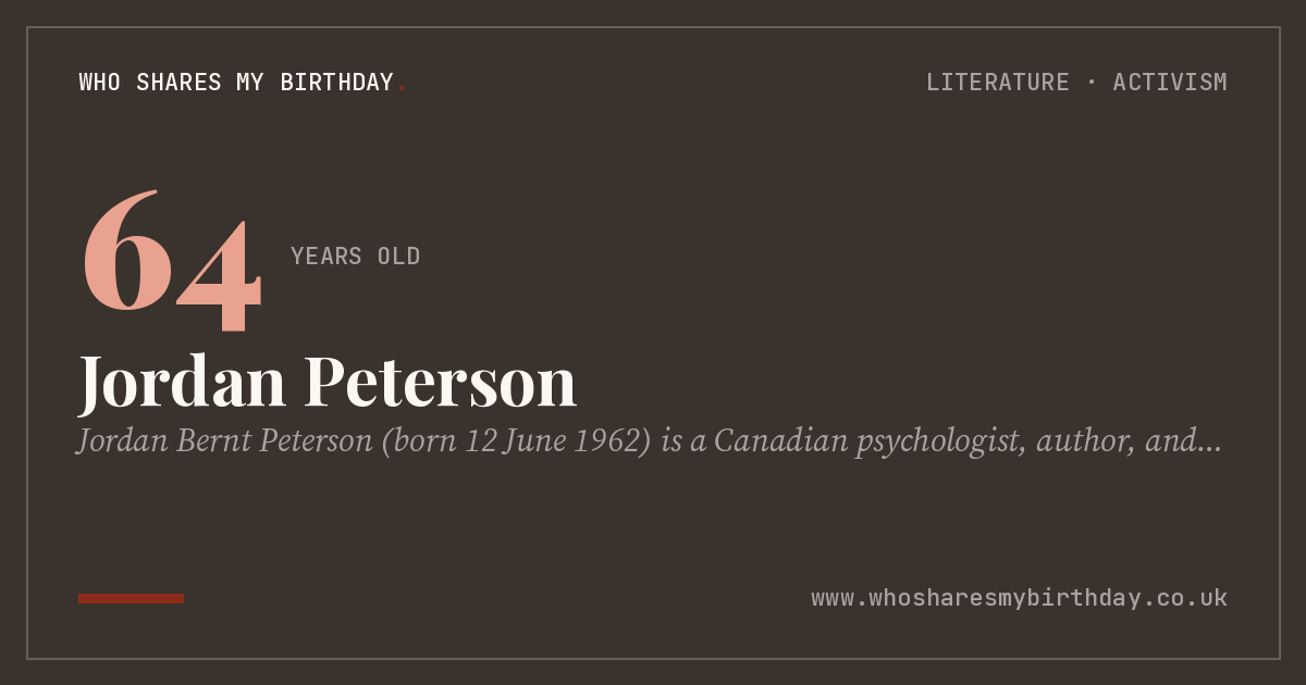 Jordan Peterson