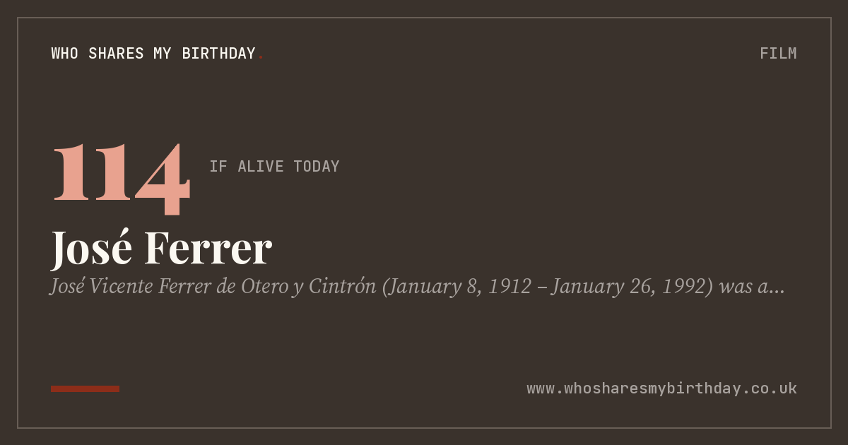 José Ferrer