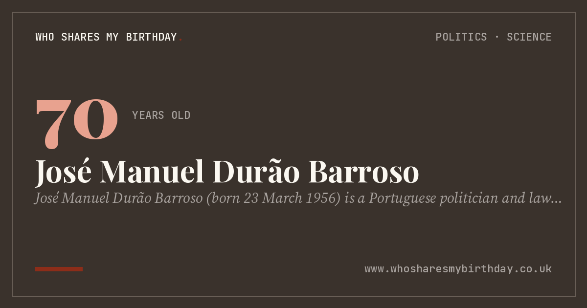 José Manuel Durão Barroso