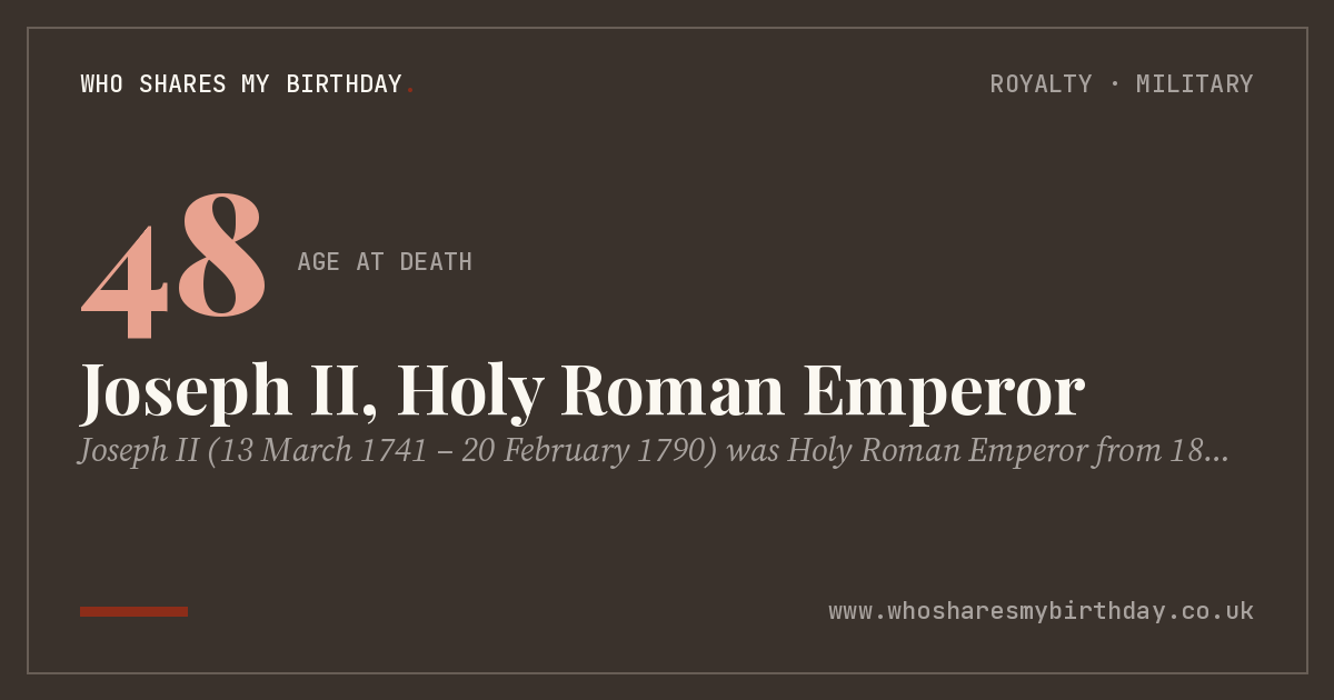 Joseph II, Holy Roman Emperor