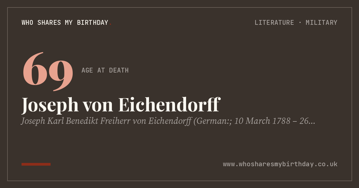 Joseph von Eichendorff
