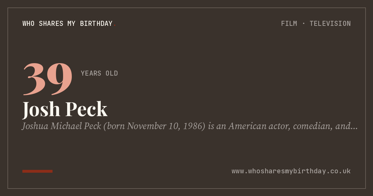 Josh Peck