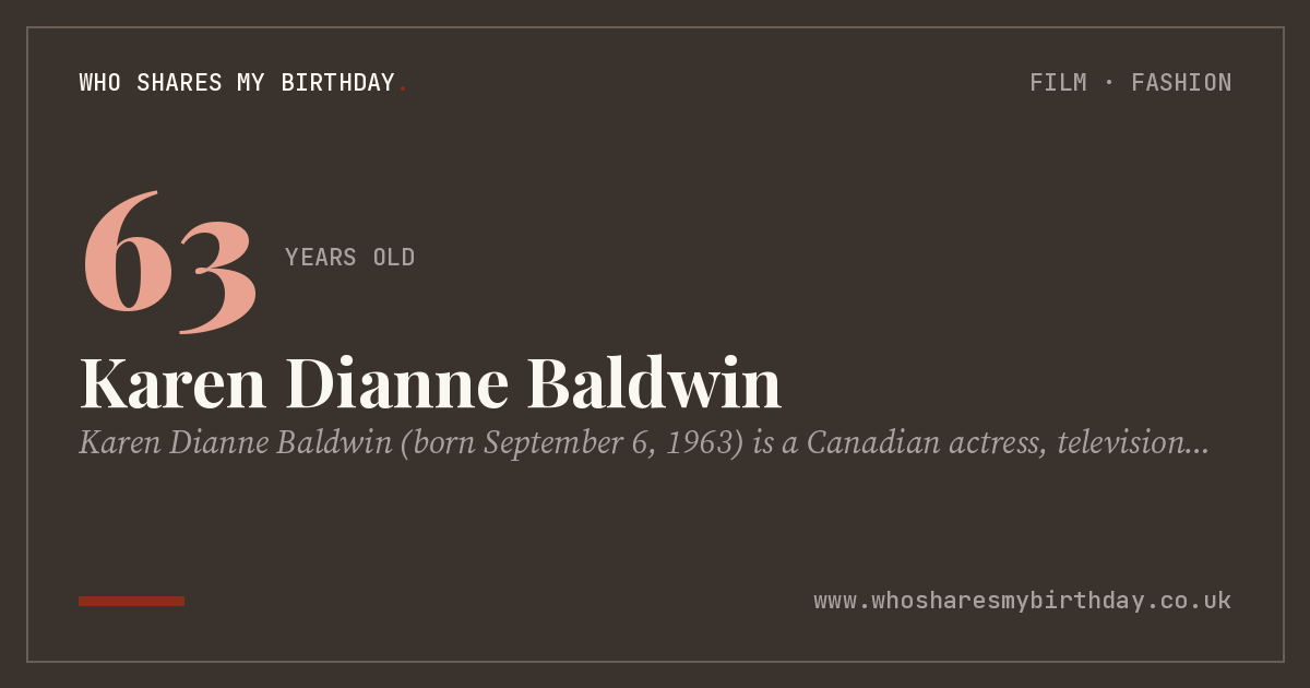 Karen Dianne Baldwin