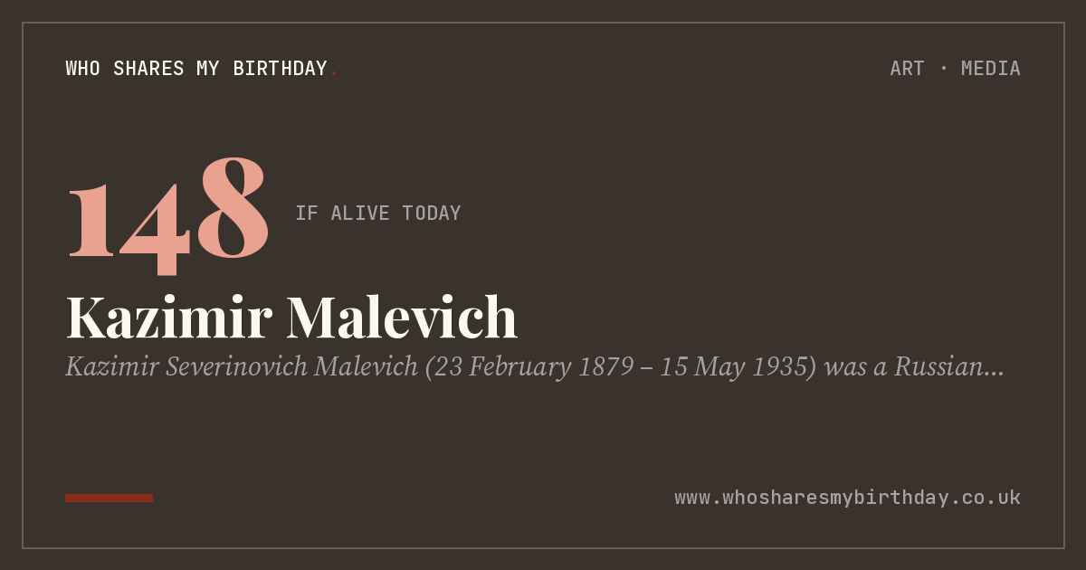 Kazimir Malevich