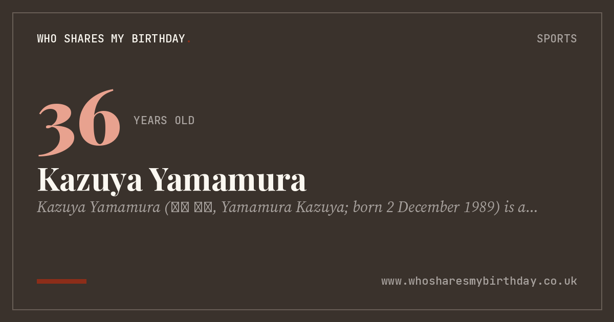 Kazuya Yamamura