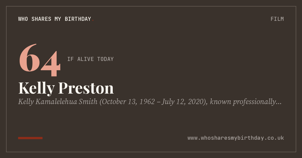 Kelly Preston