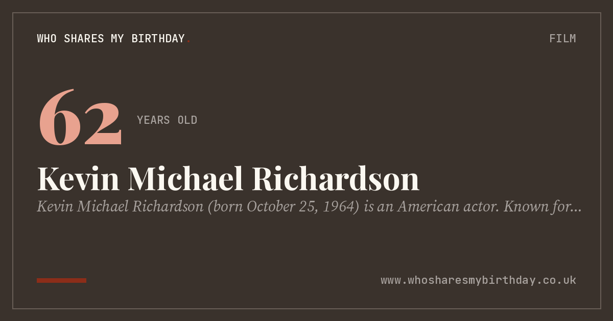 Kevin Michael Richardson