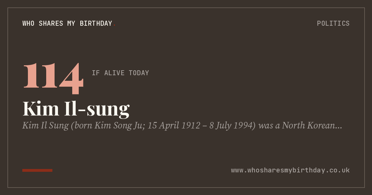 Kim Il-sung