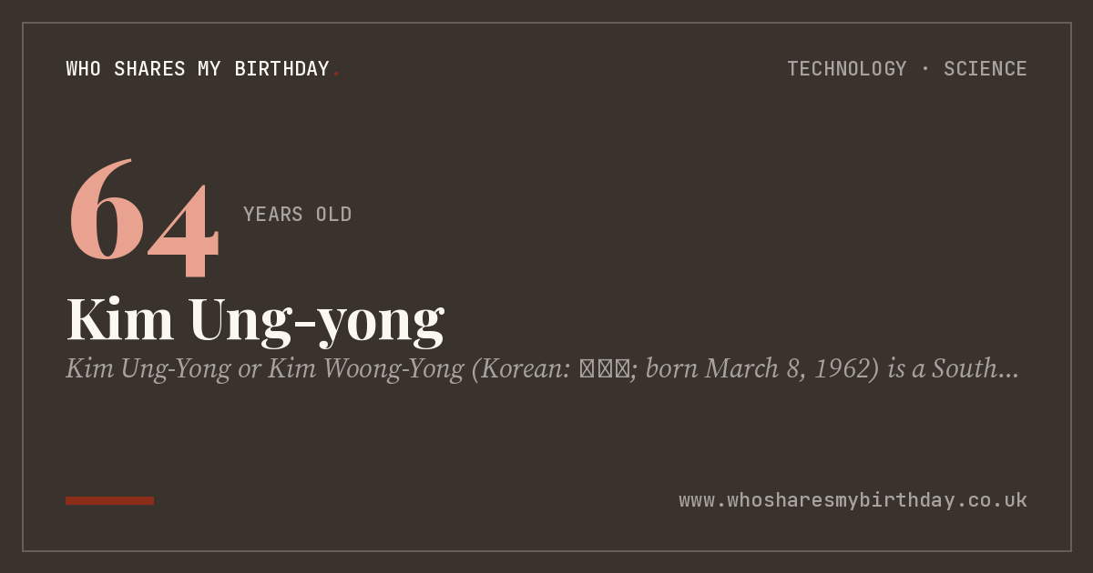 Kim Ung-yong