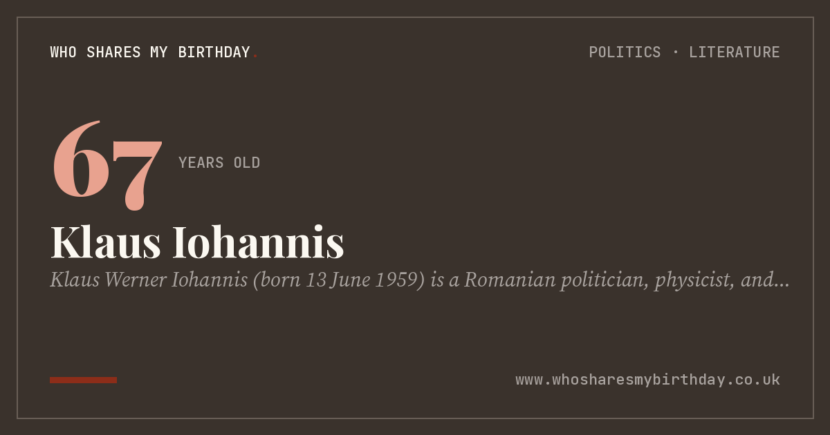 Klaus Iohannis