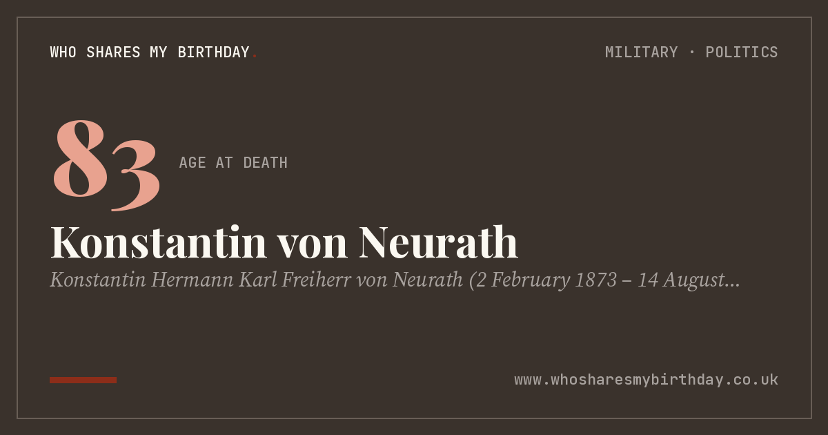 Konstantin von Neurath