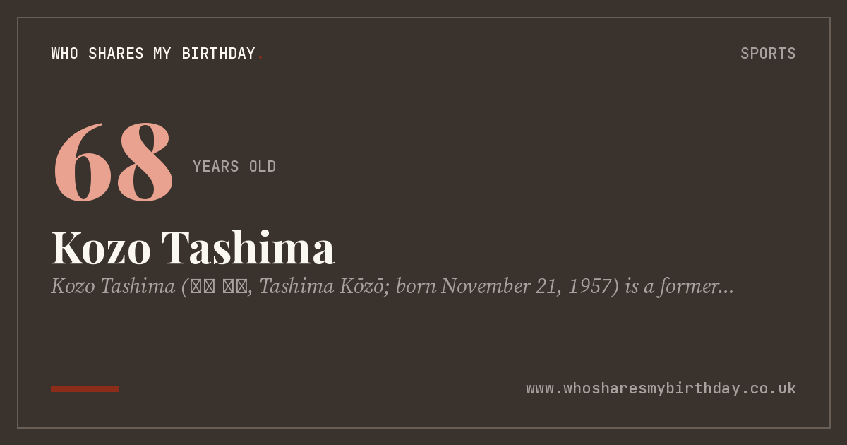Kozo Tashima