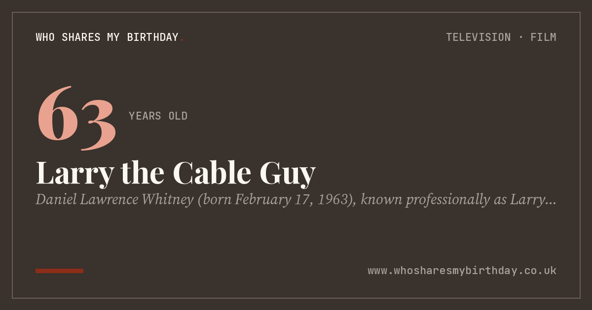 Larry the Cable Guy
