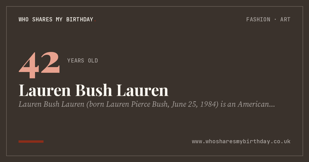 Lauren Bush Lauren