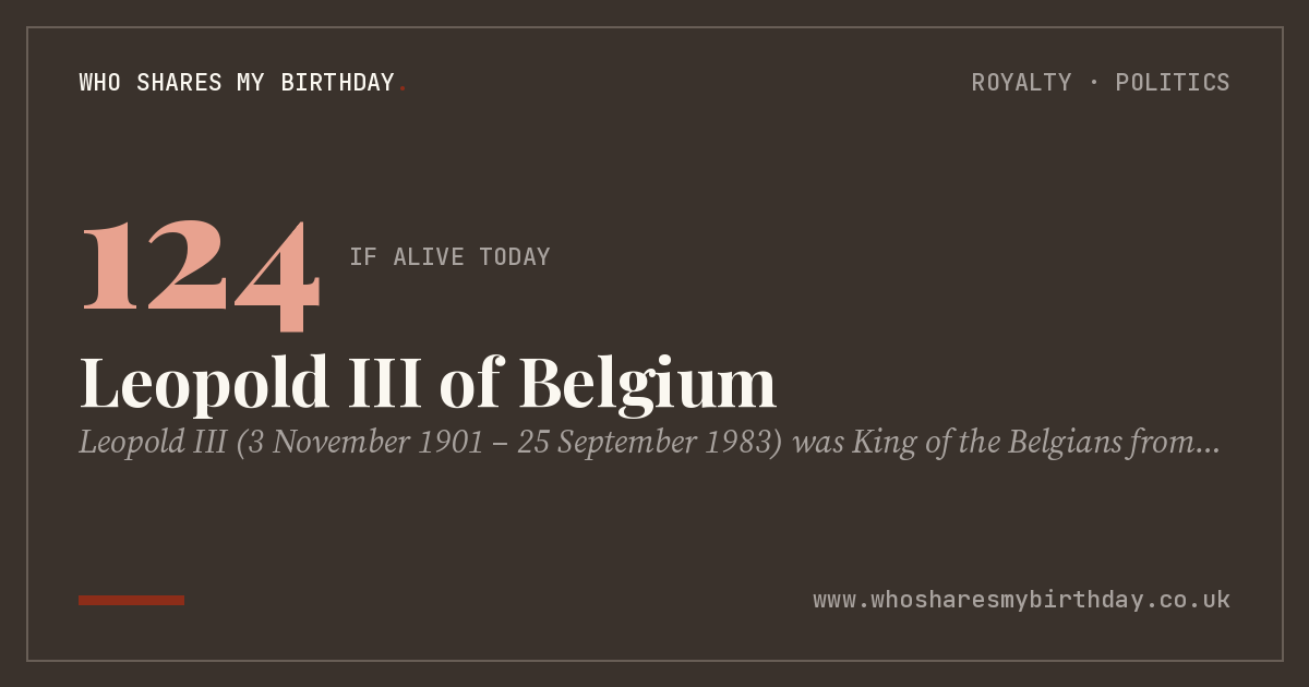 Leopold III of Belgium