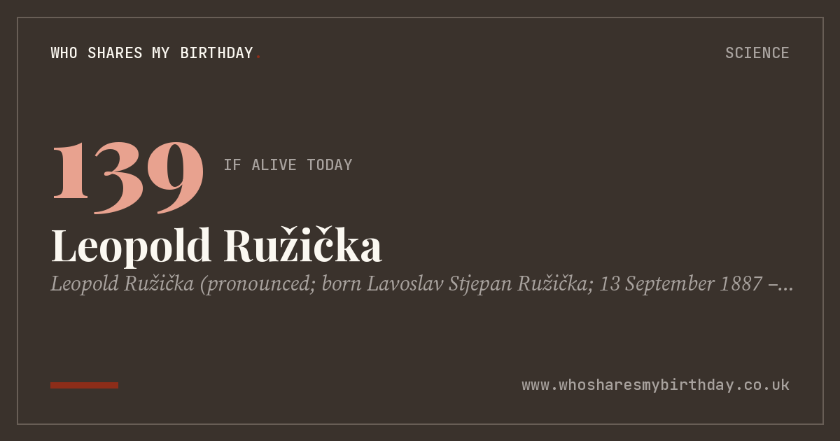 Leopold Ružička