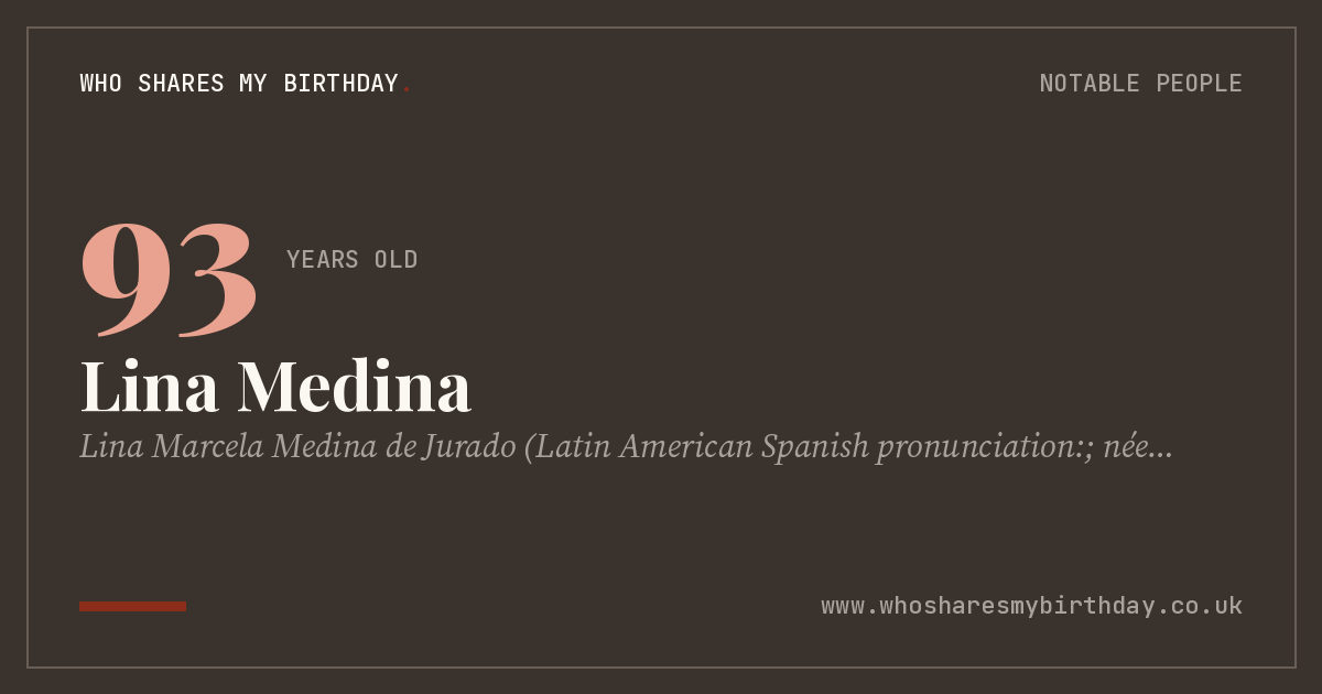 Lina Medina