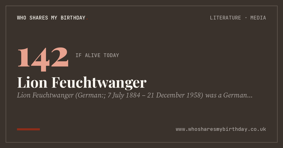 Lion Feuchtwanger