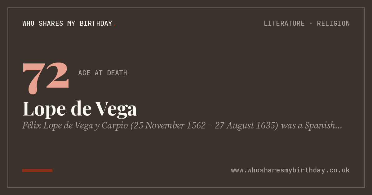 Lope de Vega