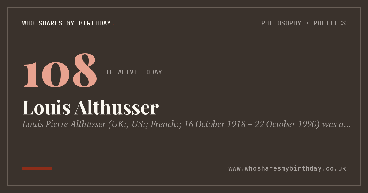 Louis Althusser