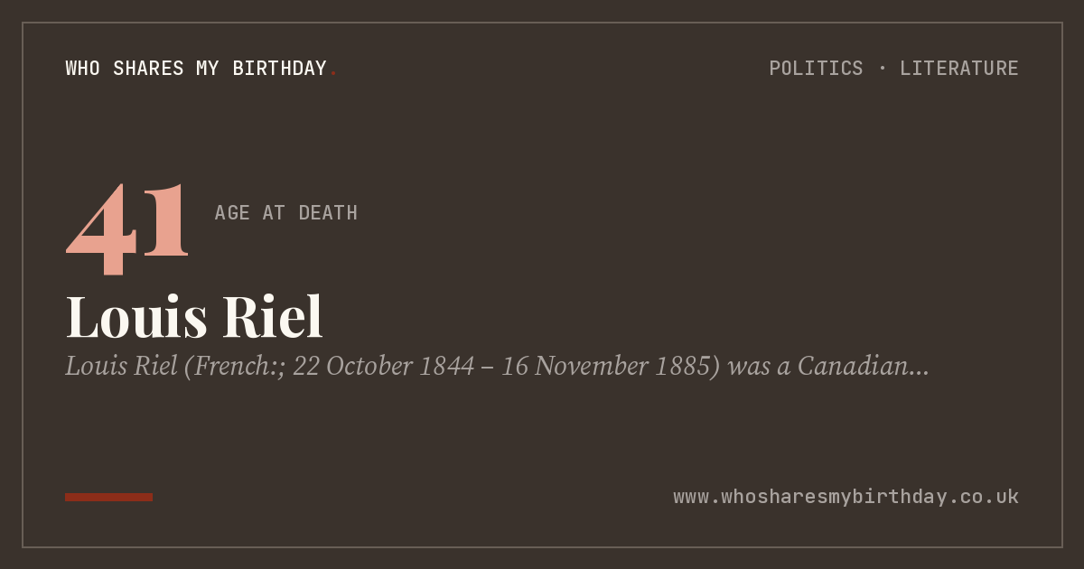 Louis Riel