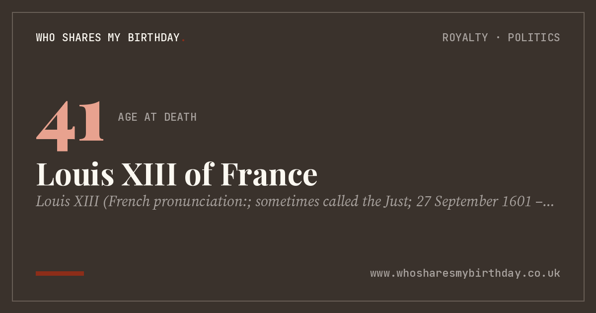 Louis XIII of France