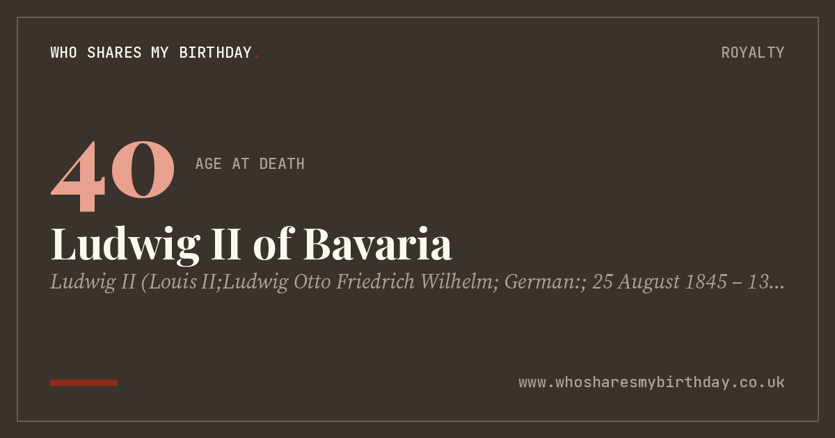 Ludwig II of Bavaria