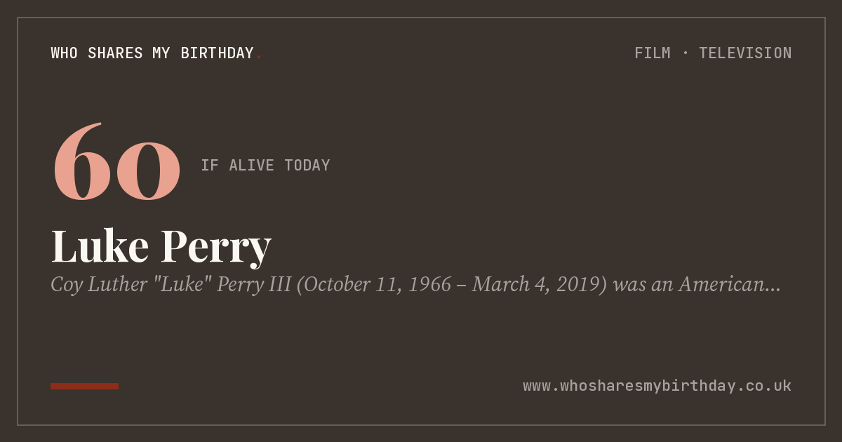 Luke Perry